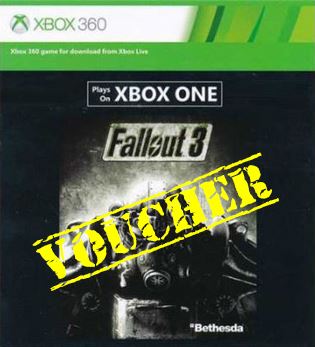 Voucher Xbox 360 Fallout 3