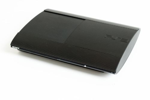 PlayStation 3 12 GB Super Slim - Carbon (nefunguje levý USB port)