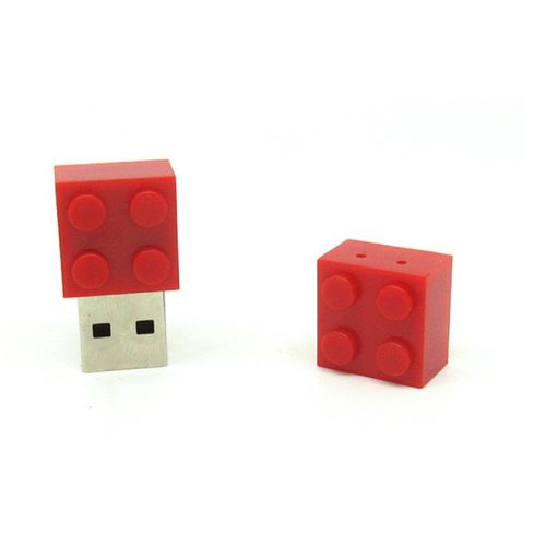 USB 2.0 Flash Disk 32 GB - LEGO kostička červená (nový)