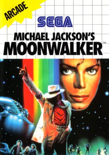 Sega Master System Michael Jacksons Moonwalker (estetické vady)