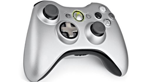 [Xbox 360] Bezdrátový Ovladač Microsoft - stříbrný