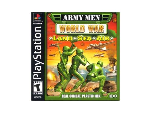 PSX PS1 Army Men - Land, Sea, Air