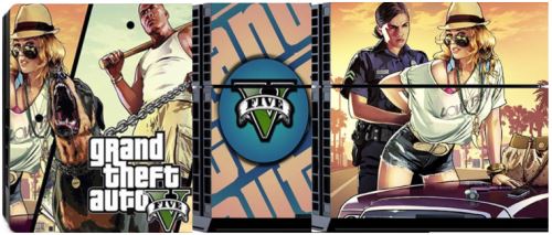 [PS4] Polep GTA V Grand Theft Auto 5 - různé typy konzolí (nový)
