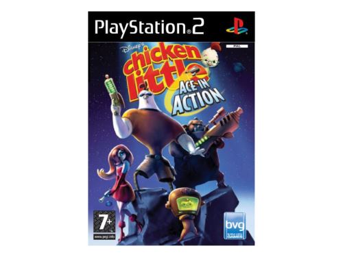 PS2 Strašpytlík: Eso V Akci, Little Chicken: Ace In Action (DE)
