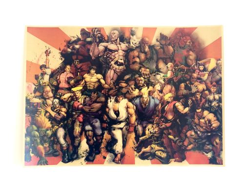 Plakát Street Fighter - různé motivy (nový)