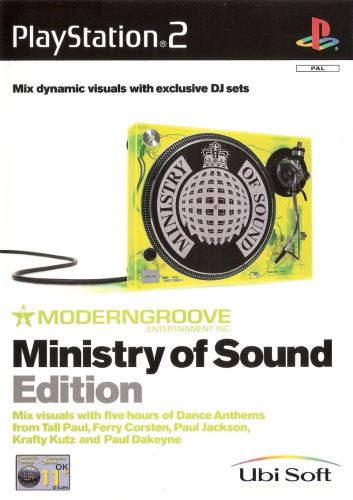 PS2 Moderngroove Ministry Of Sound Edition