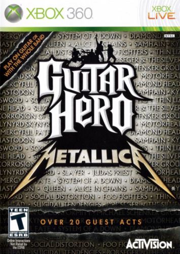 Xbox 360 Guitar Hero Metallica (pouze hra)