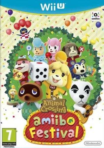 Nintendo Wii U Animal Crossing: Amiibo Festival + figurka Isabelle (nová)