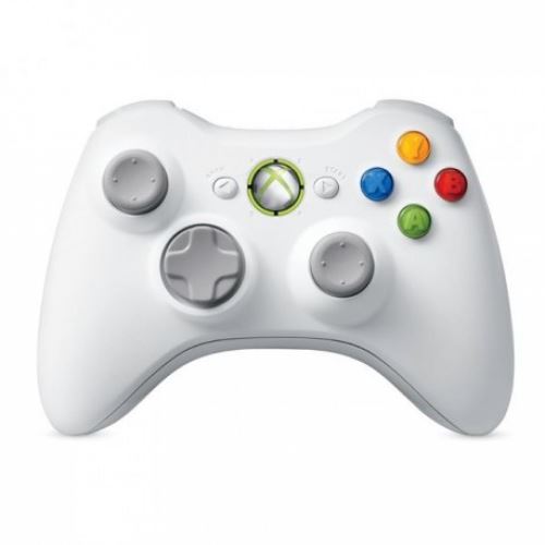 [Xbox 360] Bezdrátový Ovladač Microsoft - bílý
