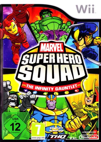 Nintendo Wii Marvel Super Hero Squad: The Infinity Gauntlet