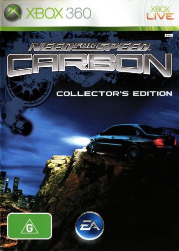 Xbox 360 NFS Need for Speed Carbon - Collector's Edition