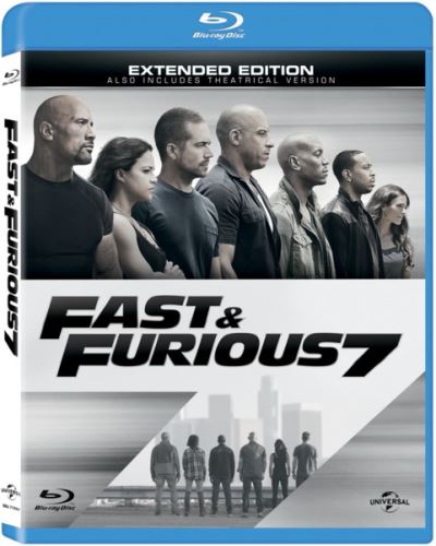 Blu-Ray Film Fast and the Furious 7