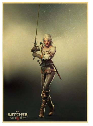 Plakát Witcher 3 - různé motivy (nový)