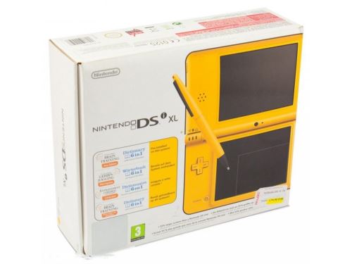 Nintendo DSi XL - Žluté + originální balení