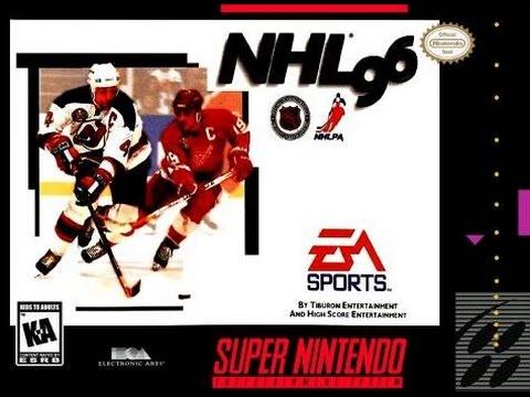 Nintendo SNES NHL 96