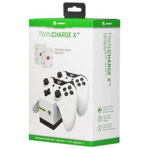 [Xbox One] Nabíjecí sada - TWIN:Charge X white (nový)