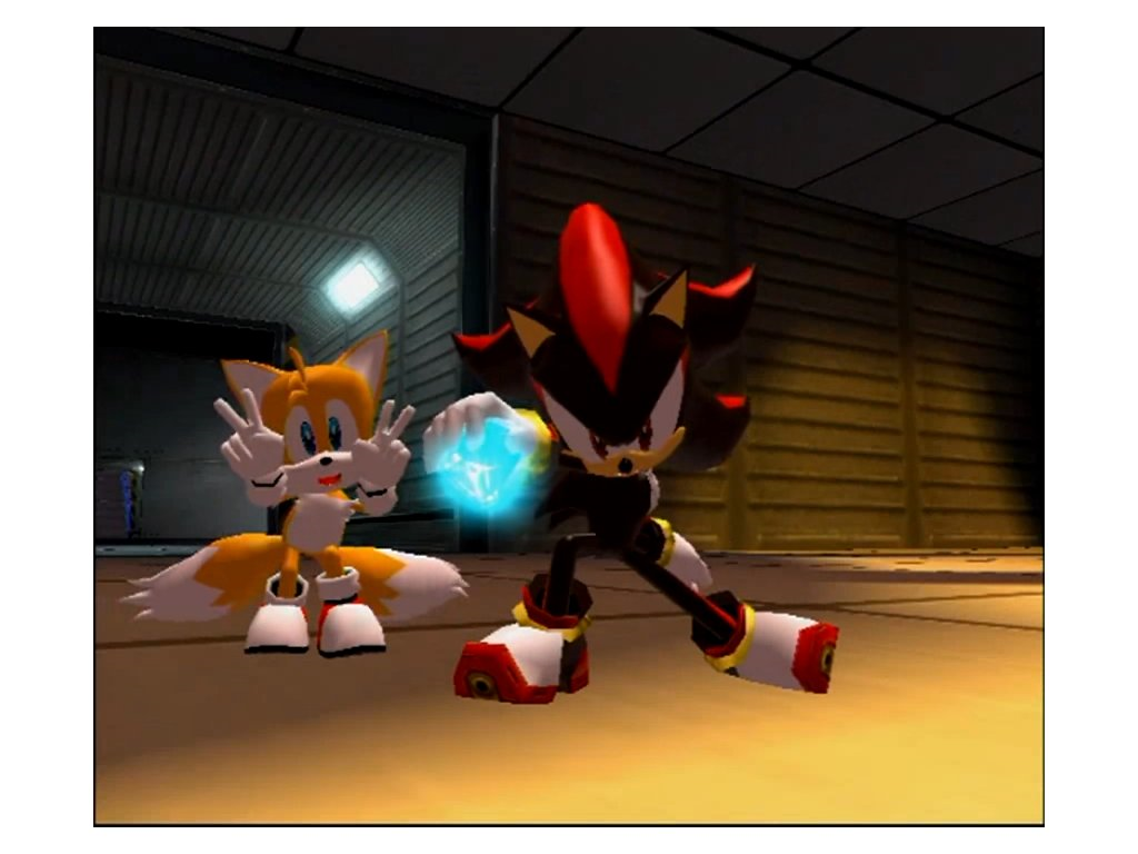 sonic superstars ps2 sonic and shadow