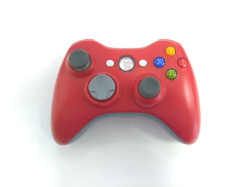 [Xbox 360] Bezdrátový Ovladač - červený