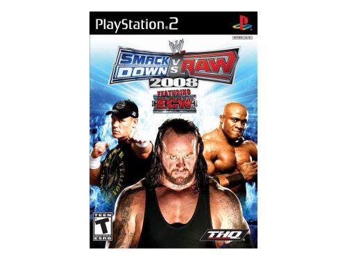PS2 Smackdown Vs Raw 2008 (bez obalu)