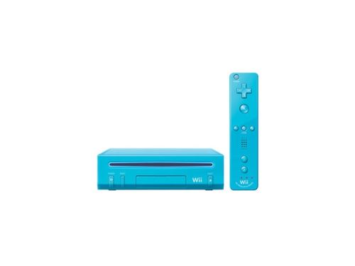 Nintendo Wii - herní konzole (limitovaná edice Blue)
