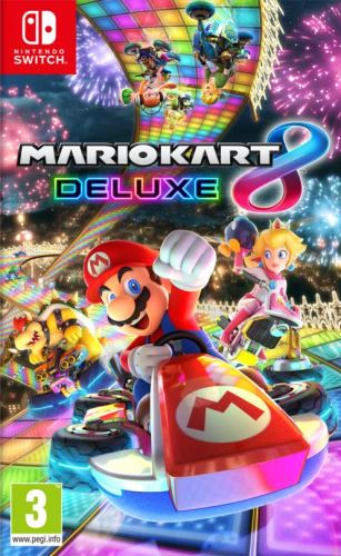 Nintendo Switch Mario Kart 8 Deluxe + 2x volant