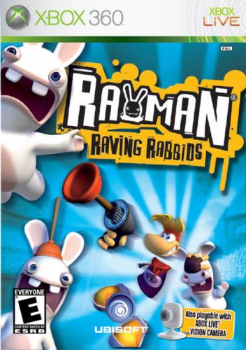 Xbox 360 Rayman Raving Rabbids