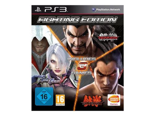 PS3 Fighting Edition - Tekken Tag Tournament 2, Tekken 6, Soul Calibur 5 (nová)