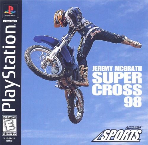 PSX PS1 Jeremy McGrath Supercross 98
