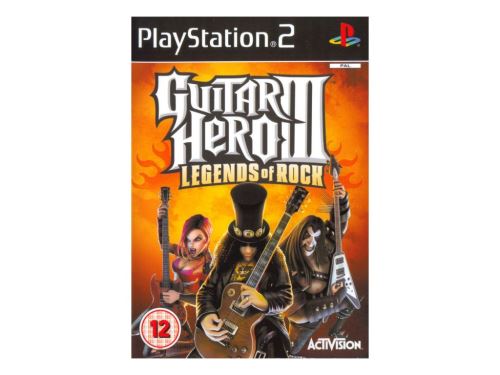 PS2 Guitar Hero 3: Legends Of Rock (pouze hra)