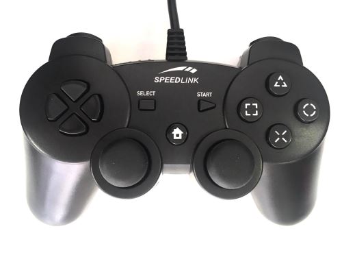 [PS3][PC] Drátový Ovladač Speedlink Strike FX - černý (estetická vada)