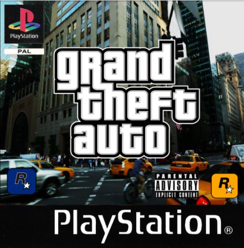 PSX PS1 GTA Grand Theft Auto (2245)