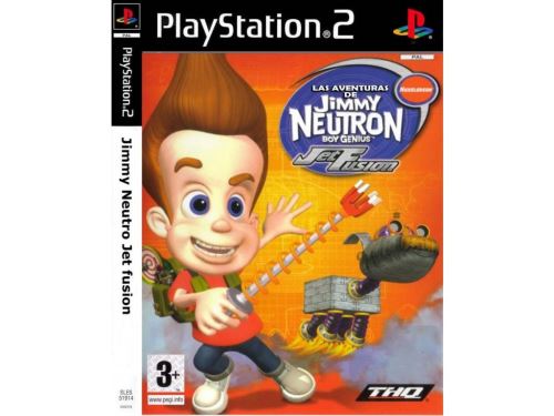 PS2 Jimmy Neutron Boy Genius Jet Fusion