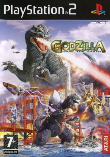 PS2 Godzilla: Save the Earth