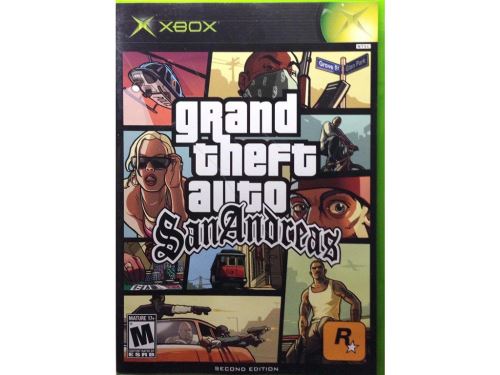 Xbox GTA San Andreas Grand Theft Auto