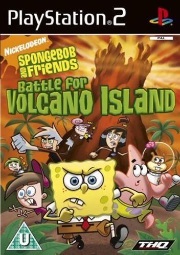 PS2 Spongebob Bitva O Ostrov Vulkánů - Spongebob Battle For Volcano Island