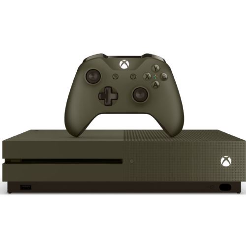 Xbox One S 1TB (Plná verze s DVD mechanikou) - Zelená