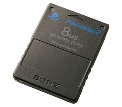 [PS2] Originální paměťová karta Sony 8MB (černá)