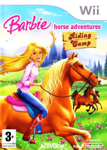 Nintendo Wii Barbie Horse Adventures Riding Camp