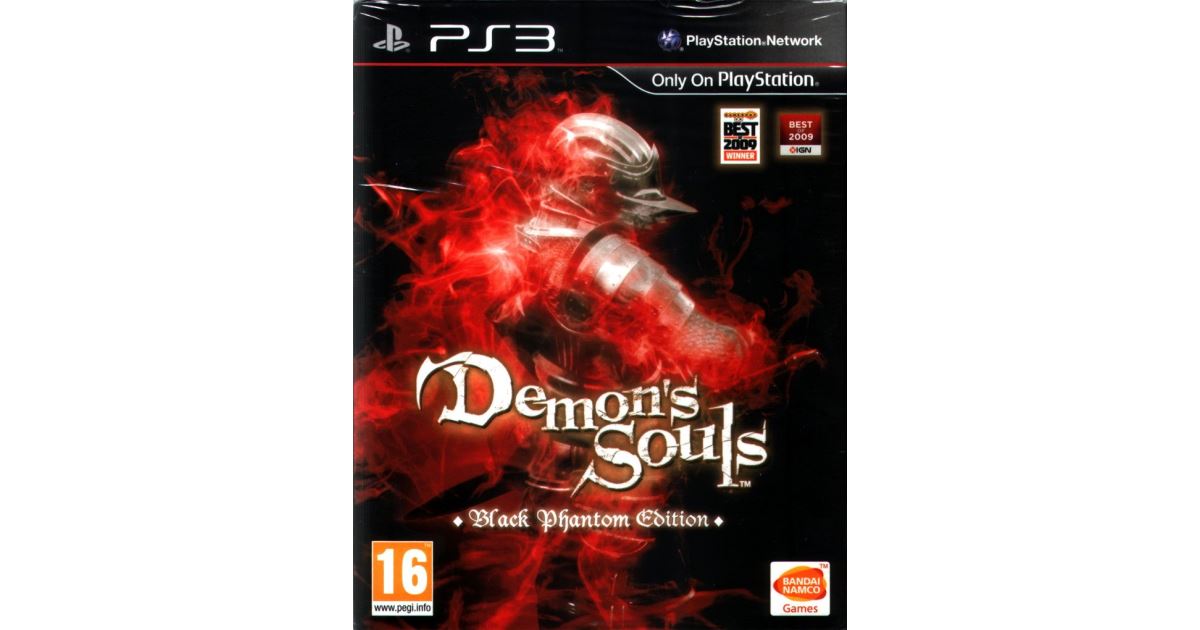 PS3 Demons Souls - Black Phantom Edition (estetické vady