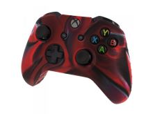 [Xbox One] Protiskluzový Návlek na Ovladač (červeno-černý)