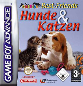 Nintendo GameBoy Advance Paws & Claws: Best Friends - Dogs & Cats