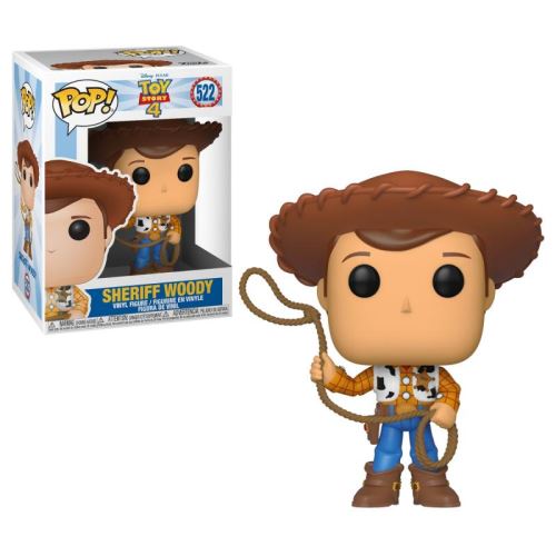 Funko POP! Disney: Woody - Příběh Hraček 4 - Toy Story (nová)