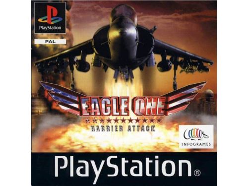 PSX PS1 Eagle One Harrier Attack (1354)