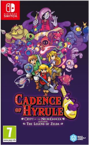 Nintendo Switch Cadence of Hyrule Crypt of the NecroDancer featuring The Legend of Zelda