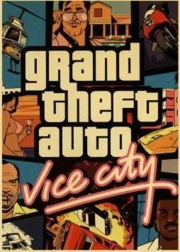 Plakát Grand Theft Auto Vice City (nový)