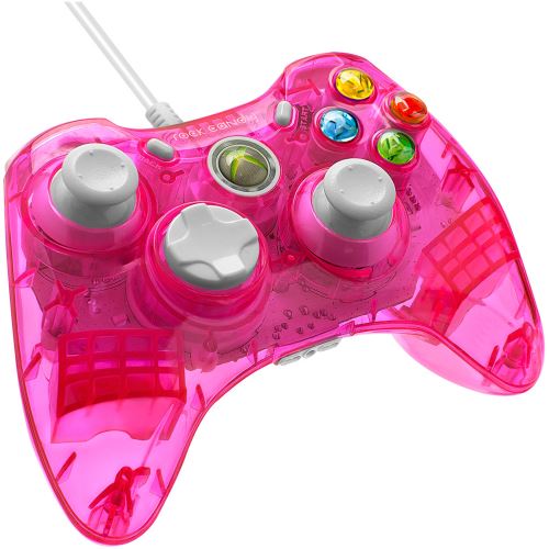 [Xbox 360] Drátový Ovladač Rock Candy - růžový