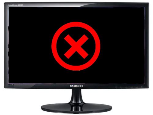Monitor Samsung S23A300B - DEFEKT - Uvolněný kryt