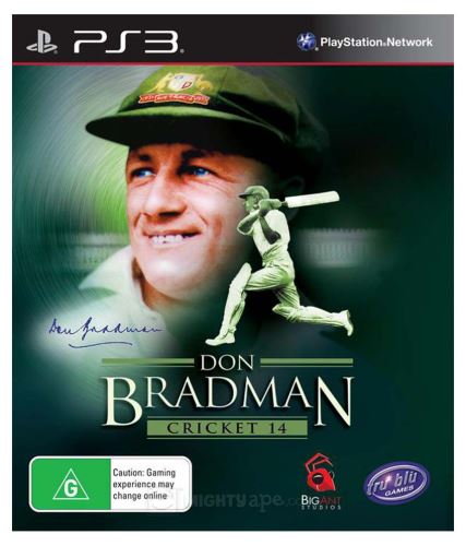 PS3 Don Bradman Cricket 14