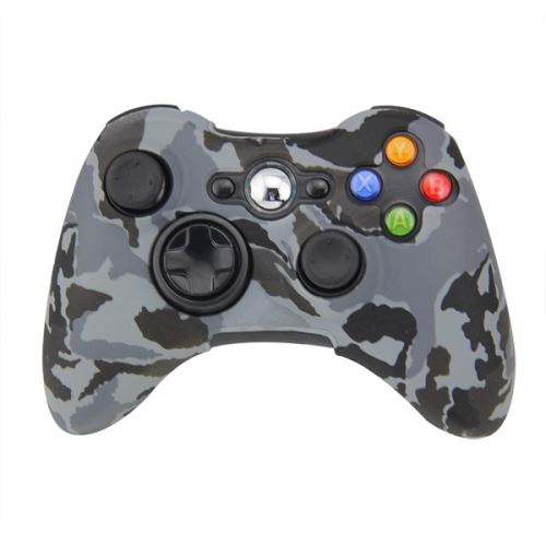 [Xbox 360] Protiskluzový Návlek Na Ovladač (šedý maskáč)