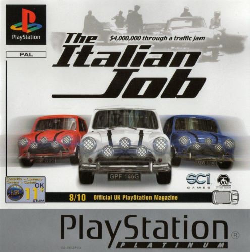 PSX PS1 The Italian Job
